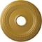 Ekena Millwork Classic Ceiling Medallion (Fits Canopies up to 12 3/4"), 18 5/8"OD 4"ID x 1 1/8"P, Iridescent Gold CM19CLIGS - alternate 1